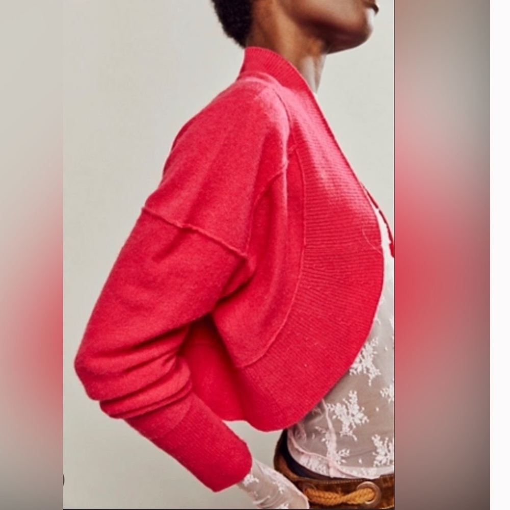 Free People Disco Cashmere Shrug - Picture 2 of 4